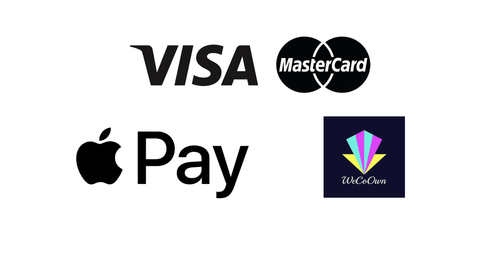 Get WCX tokens with Visa, MasterCard, or Apple Pay