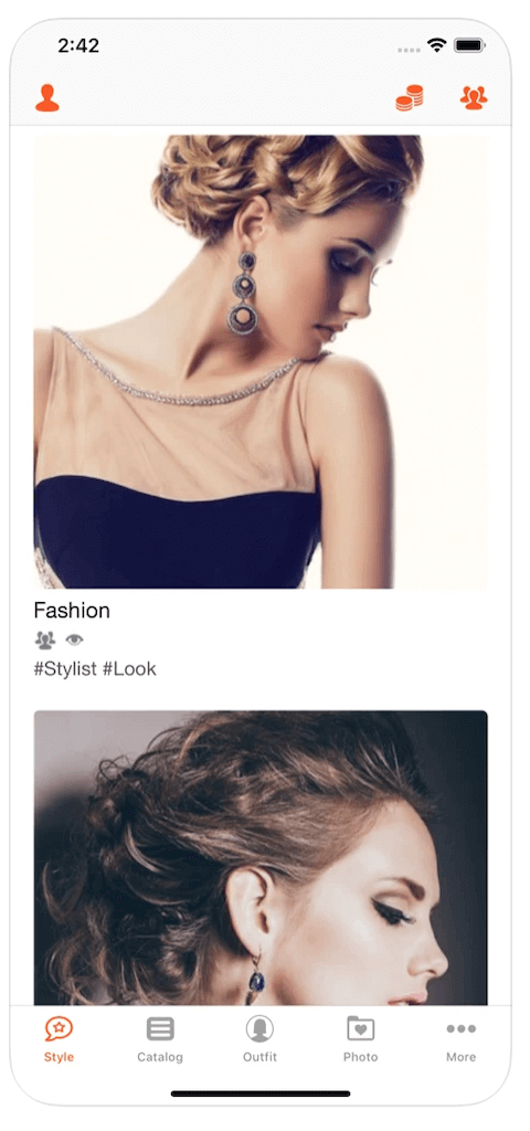 LookRev's app