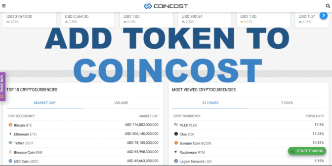 List Token on Trackers, Wallets, DEX, CEX, and Coin Voting Sites