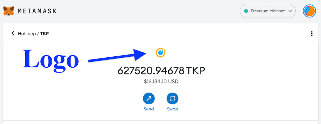 Done: logo is visible when sending